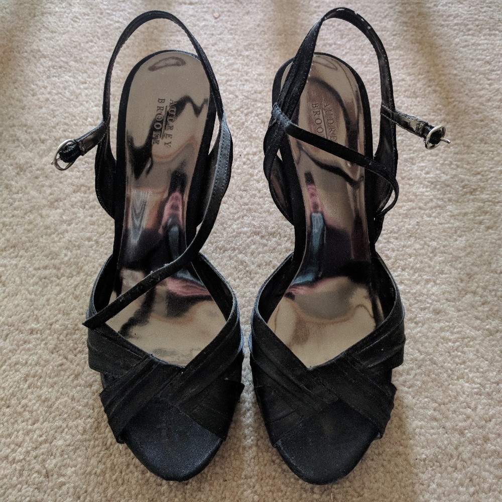 Audrey Brooke Ankle-Strap Heels